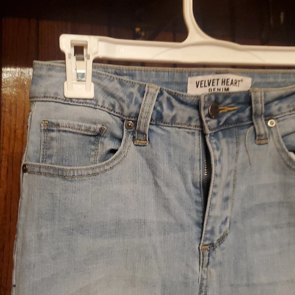 VELVET HEART SIZE 26 Women's Light Blue Jeans